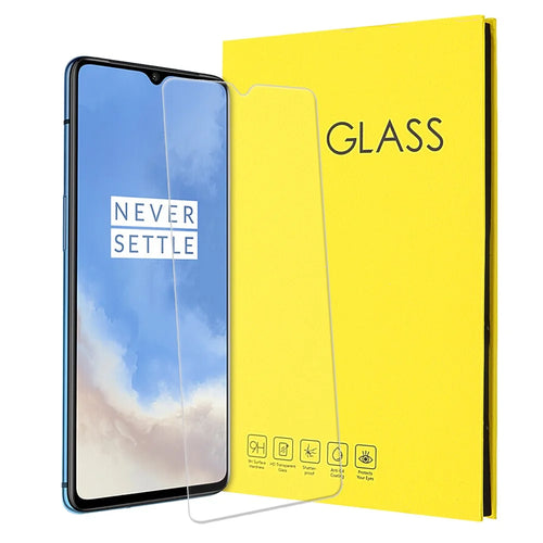 For OnePlus 7T 2.5D Arc Edge 9H Anti-Explosion Tempered Glass Protector Film - 1