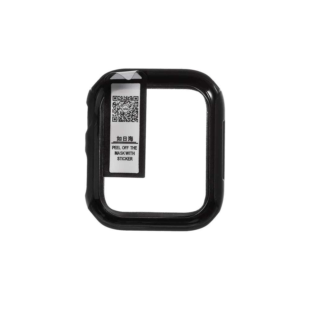 RURIHAI for Apple Watch Series 5/4 40mm Smart Watch Full Glue 3D Curved Tempered Glass Screen Protector - 3