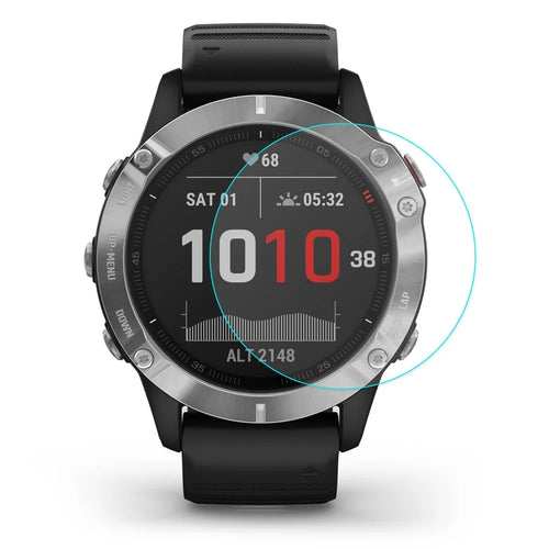HAT PRINCE 0.2mm 9H 2.15D Tempered Glass Screen Film for Garmin Fenix 6X / 6X Pro Solar 51mm - 1