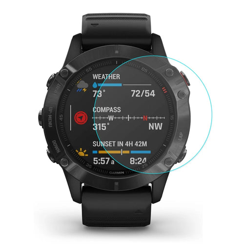 HAT PRINCE 0.2mm 9H 2.15D Tempered Glass Screen Protector for Garmin Fenix 6 / 6 Pro / 6 Sapphire 47mm - 1