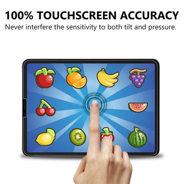 For iPad Pro 12.9 (2022)(2021)(2020)(2018) 9H 0.25mm Arc Edge Film Full Screen Coverage Tempered Glass Protector - 5