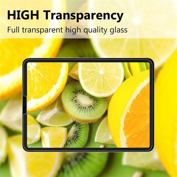 For iPad Pro 12.9 (2022)(2021)(2020)(2018) 9H 0.25mm Arc Edge Film Full Screen Coverage Tempered Glass Protector - 7