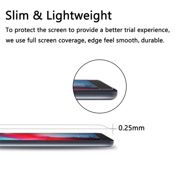0.25mm Arc Edge 9H Full Screen Coverage Tempered Glass Guard Protective Film for iPad Air (2020)/Air (2022)/Pro 11-inch (2018) - 4