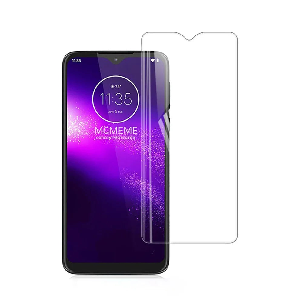 0.3mm Arc Edges Tempered Glass Screen Protector Film for Motorola One Macro - 1