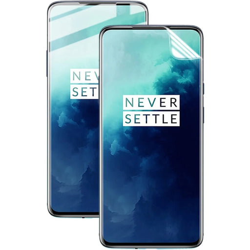 2Pcs / Set IMAK Hydrogel Film 3 HD Clear Anti-explosion Full Screen Protection Film for OnePlus 7T Pro - 1