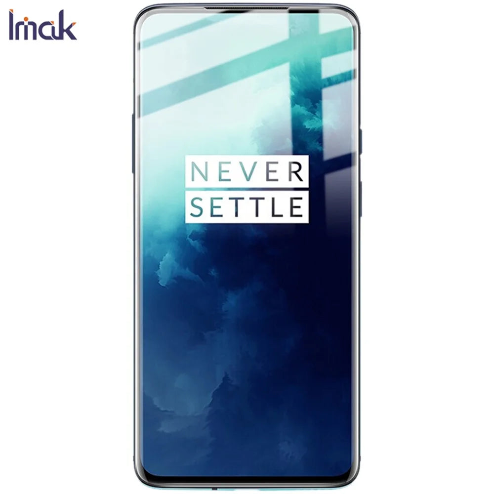 2Pcs / Set IMAK Hydrogel Film 3 HD Clear Anti-explosion Full Screen Protection Film for OnePlus 7T Pro - 3