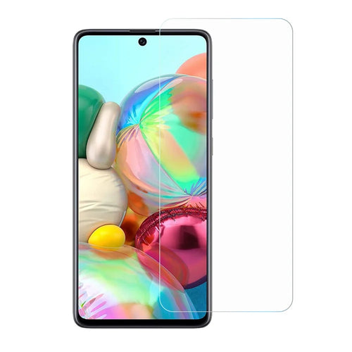 0.3mm Tempered Glass Screen Protector Film Arc Edge for Samsung Galaxy A91 / S10 Lite - 1