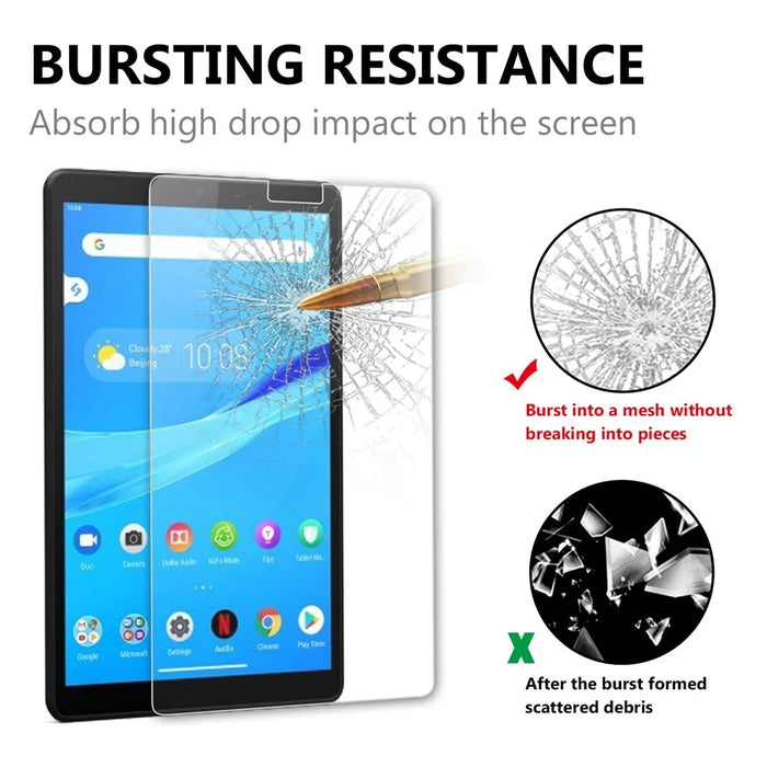 Tempered Glass Screen Protector Film Cover for  Lenovo Tab M7 (2nd Gen) TB-7305F / (3rd Gen) - 3
