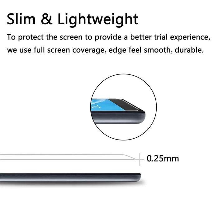 Tempered Glass Screen Protector Film Cover for  Lenovo Tab M7 (2nd Gen) TB-7305F / (3rd Gen) - 4