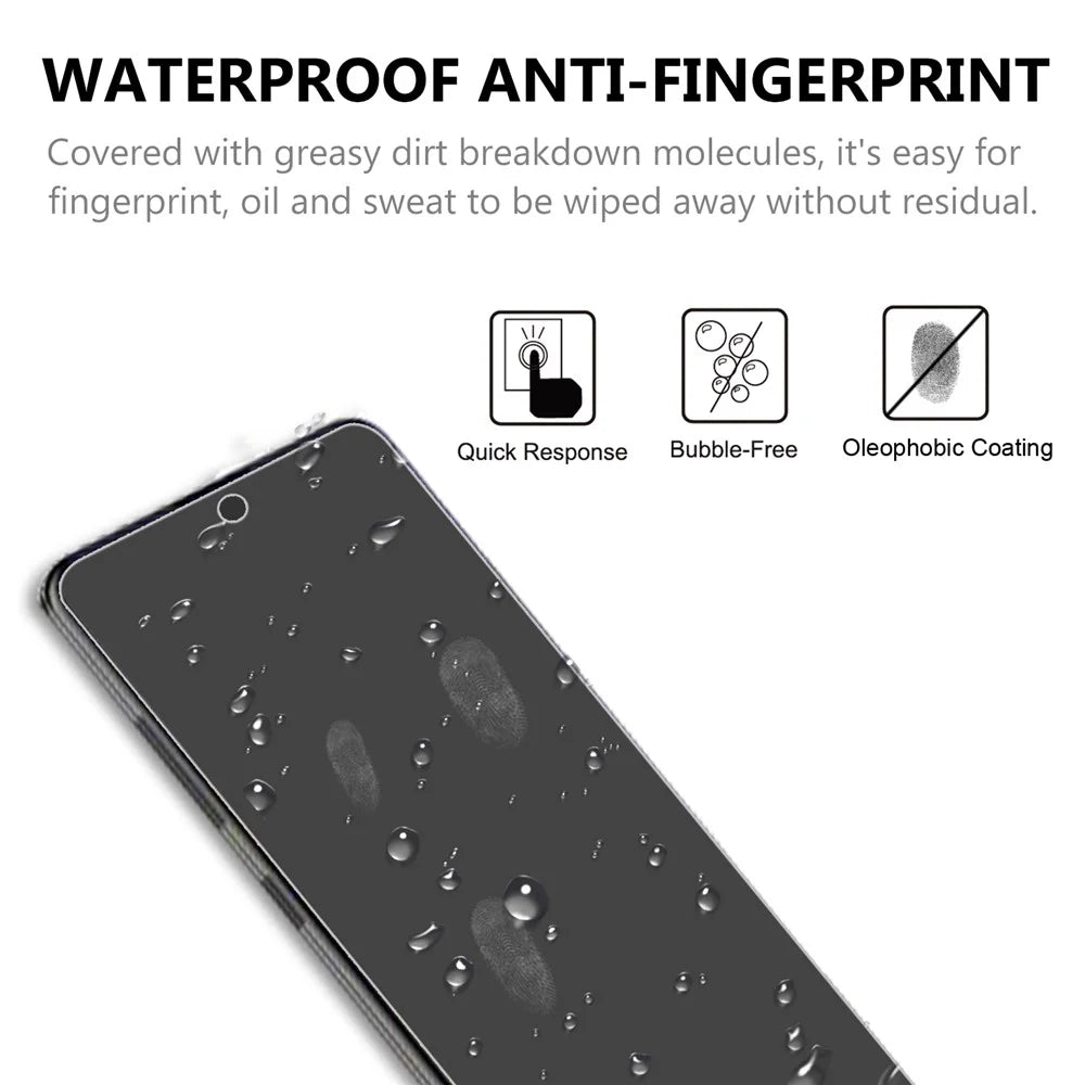 For Samsung Galaxy A51 2.5D Arc Edge Oleophobic Coating 9H Tempered Glass Screen Protector Anti-Explosion - 4