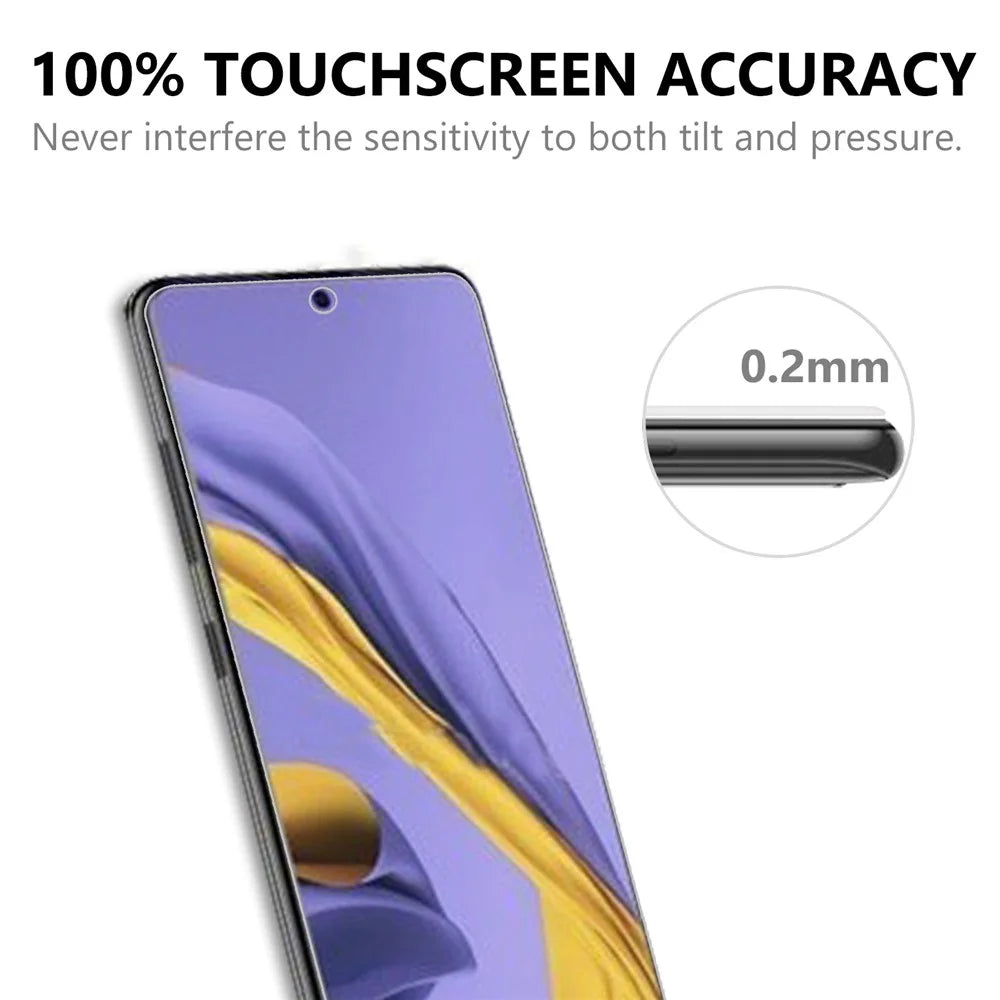 For Samsung Galaxy A51 2.5D Arc Edge Oleophobic Coating 9H Tempered Glass Screen Protector Anti-Explosion - 6