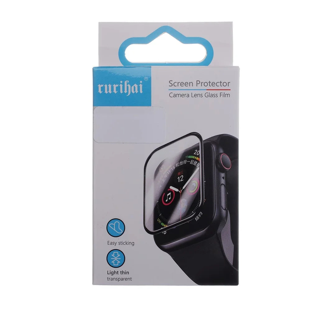 RURIHAI Ultra Clear Super Thin TPU Watch Screen Protector Cover for Apple Watch Series 5 / 4 44mm - 4