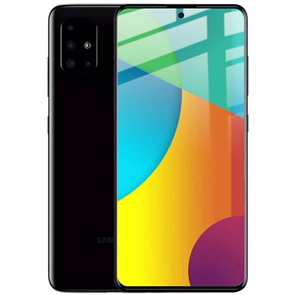IMAK Pro+ Series Full Coverage High Light Transmittance AGC Tempered Glass Screen Film for Samsung Galaxy A51 - 5