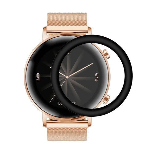 HAT PRINCE 3D PC Edge + PMMA Tempered Glass Screen Film for Huawei Watch GT 2 42mm - 1