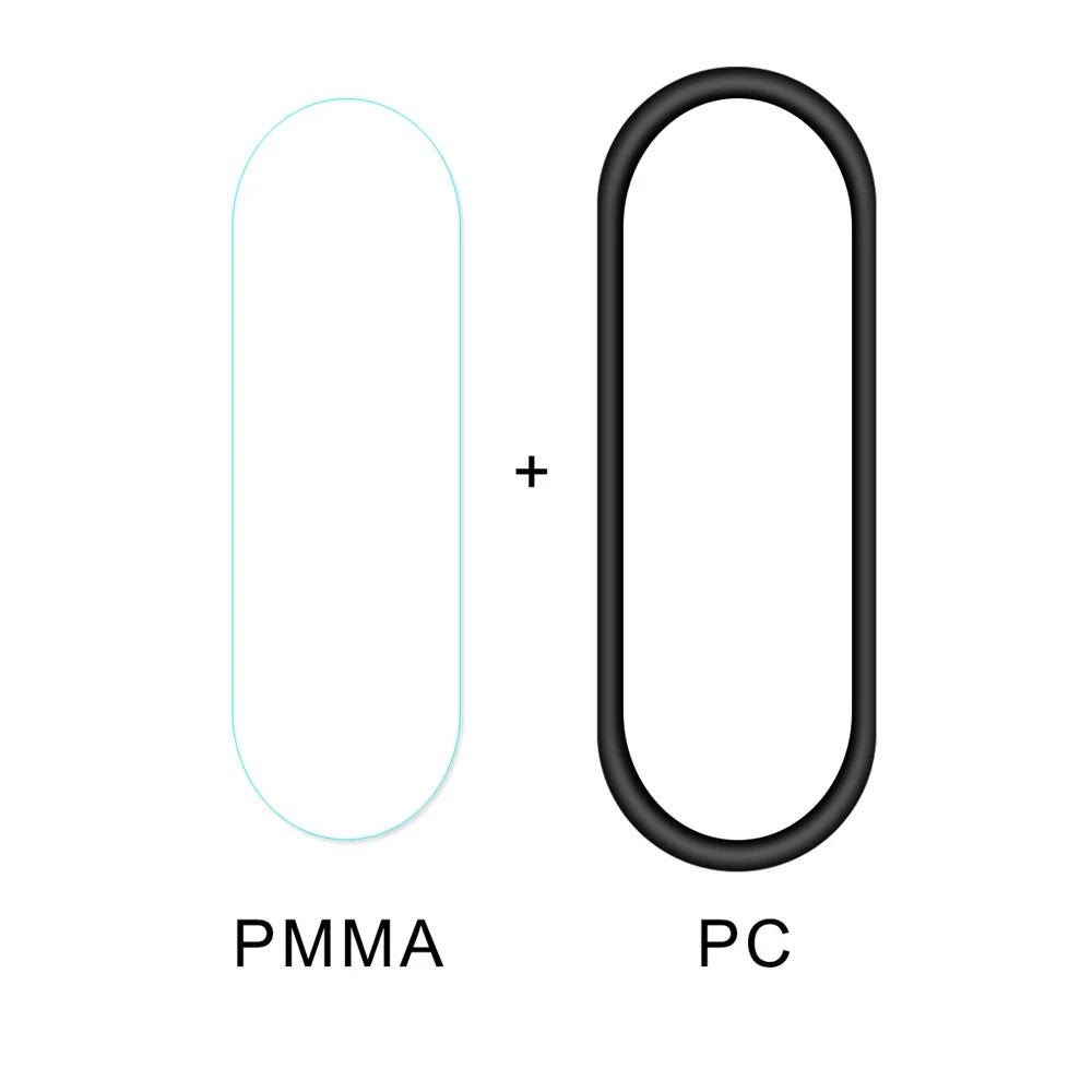 HAT PRINCE 3D PC Edge + PMMA Tempered Glass Screen Film for Xiaomi Mi Band 4 - 4