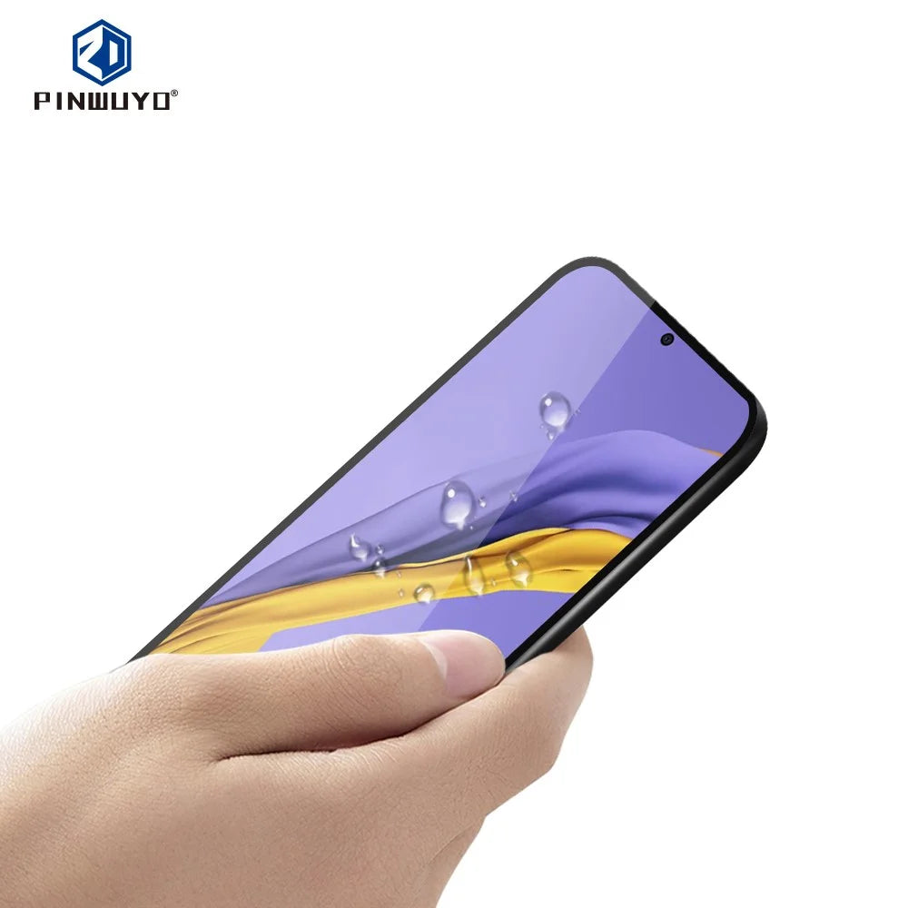 PINWUYO Full Screen Covering Anti-explosion Tempered Glass Guard Film for Samsung Galaxy A51 - 4