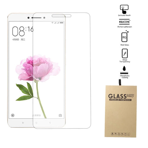 0.25mm Tempered Glass Film Screen Guard Arc Edge for Xiaomi Mi Max - 1