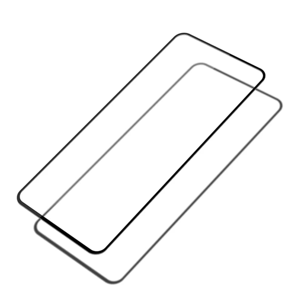 AMORUS Full Coverage Silk Printing Tempered Glass Screen Film for Samsung Galaxy A51 4G /  5G /  A52s 5G / A53 5G - 3