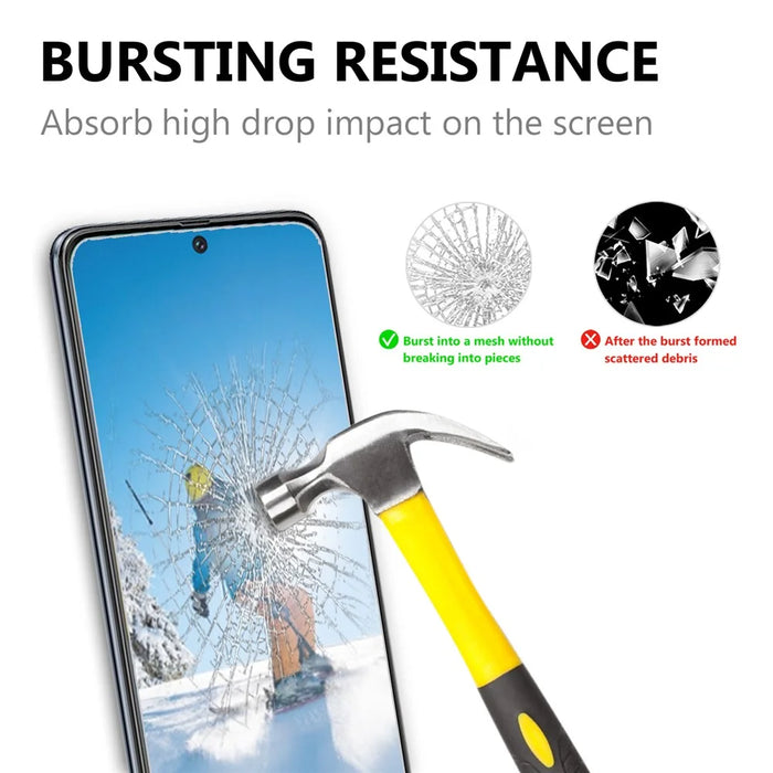 2.5D 9H Arc Edge Full Screen Tempered Glass Guard for Samsung Galaxy A71 - 2
