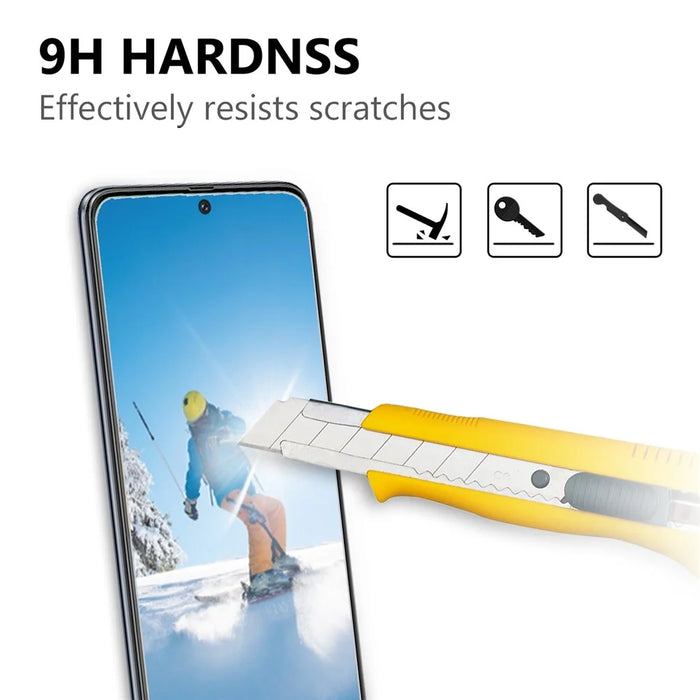 2.5D 9H Arc Edge Full Screen Tempered Glass Guard for Samsung Galaxy A71 - 3