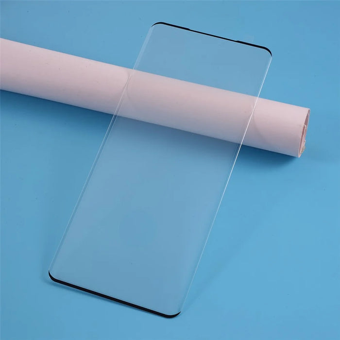 Curved Tempered Glass Full Screen Protector Film [Side Glue] for Samsung Galaxy S20 Plus(Fingerprint Unlock) - 1
