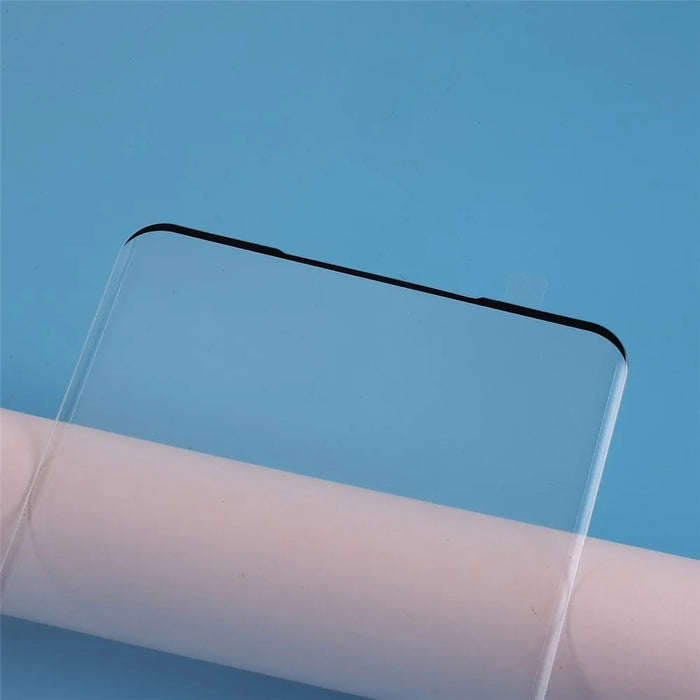 Curved Tempered Glass Full Screen Protector Film [Side Glue] for Samsung Galaxy S20 Plus(Fingerprint Unlock) - 3