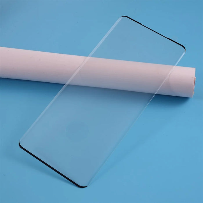 Curved Tempered Glass Full Screen Protector Film [Side Glue] for Samsung Galaxy S20 Plus(Fingerprint Unlock) - 5