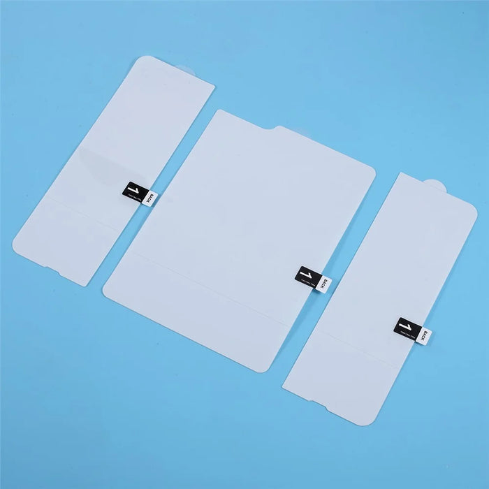 3Pcs / Set Ultra Clear Soft Screen Protection Hydrogel Film for Samsung Galaxy Fold - 1