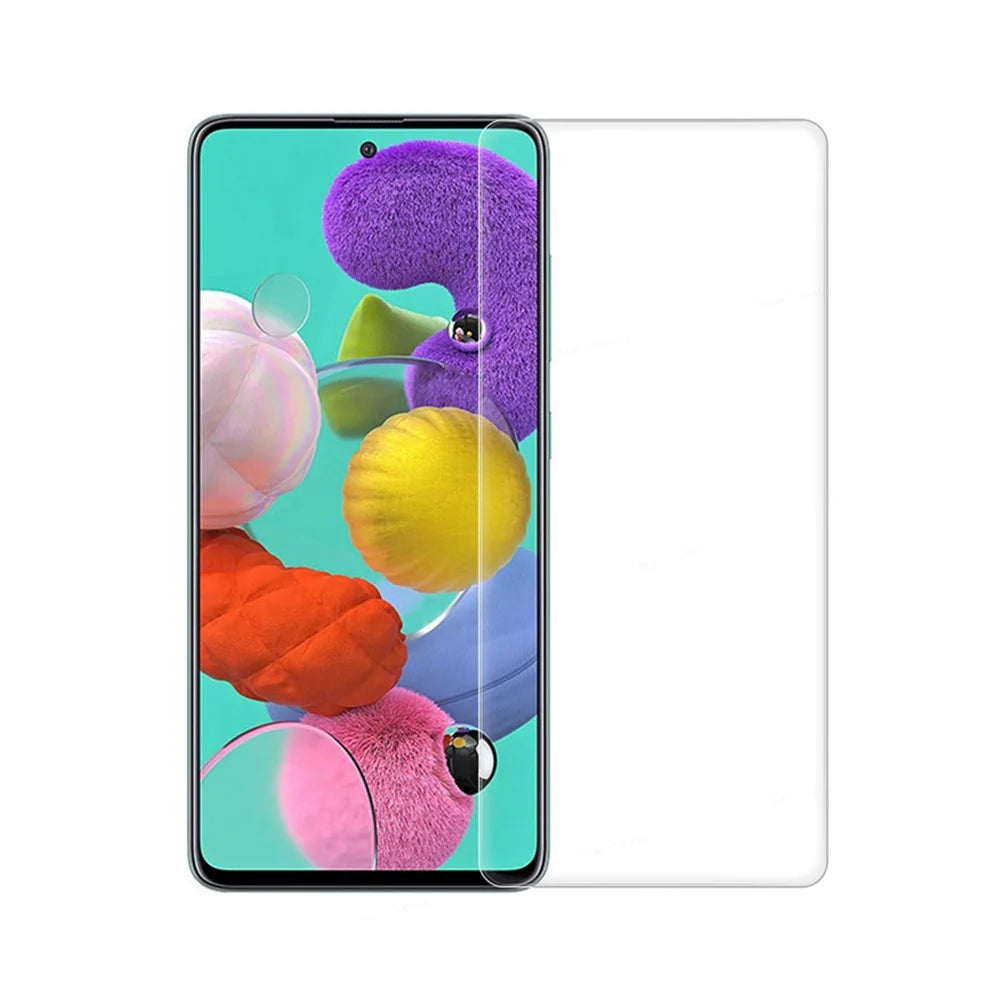 For Samsung Galaxy A21 0.3mm Arc Edge Tempered Glass Screen Protector Film - 1