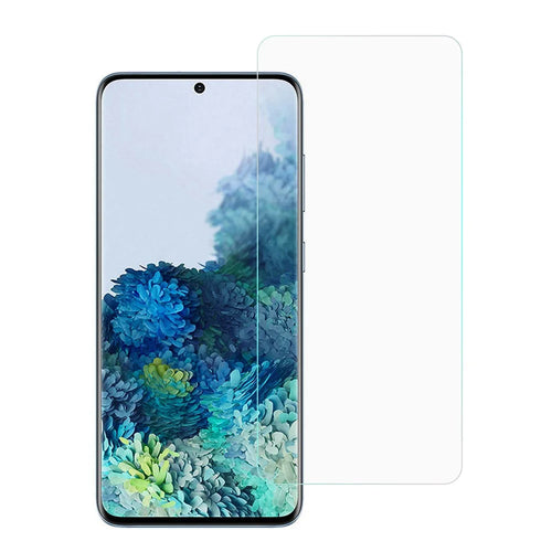 Full Size Good Hardness Tempered Glass Phone Screen Cover Film [Side Glue] for Samsung Galaxy S20 4G/S20 5G [Fingerprint Unlock] - 1