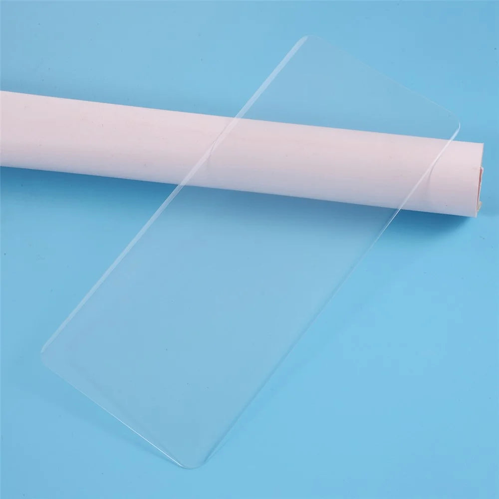 For Samsung Galaxy S20 Ultra Full Size Tempered Glass Screen Protector Curved Edges Ant-Scratch HD Guard Film [Support Fingerprint Unlocking] - 2