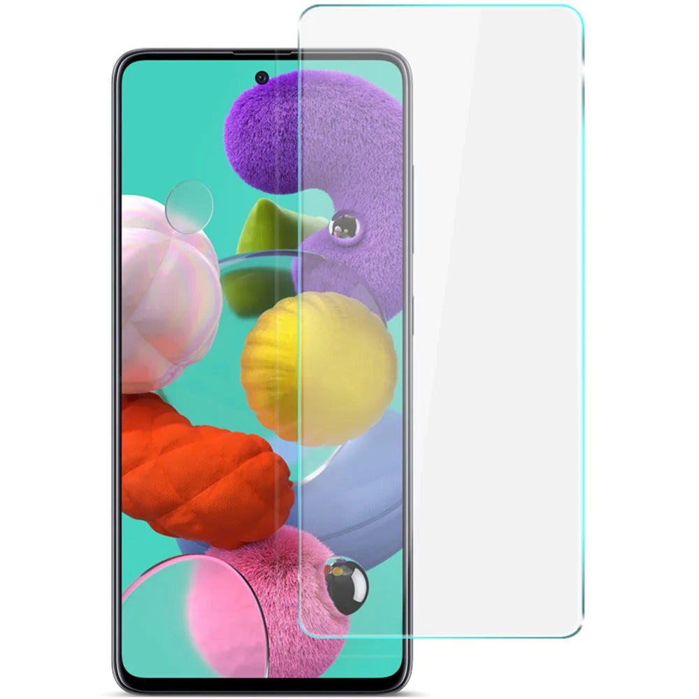 IMAK High Anti-Explosion Tempered Glass Screen Guard for Samsung Galaxy A51 - 1