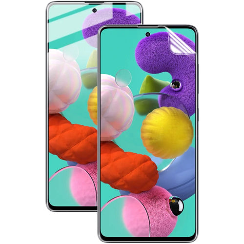 2PCS/Set IMAK Soft Clearer Hydrogel Film III Full Screen Protector Film for Samsung Galaxy A51 - 1