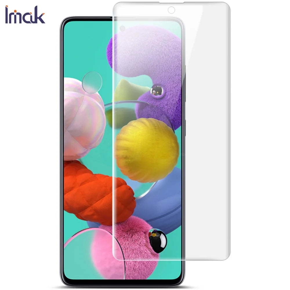 2PCS/Set IMAK Soft Clearer Hydrogel Film III Full Screen Protector Film for Samsung Galaxy A51 - 3