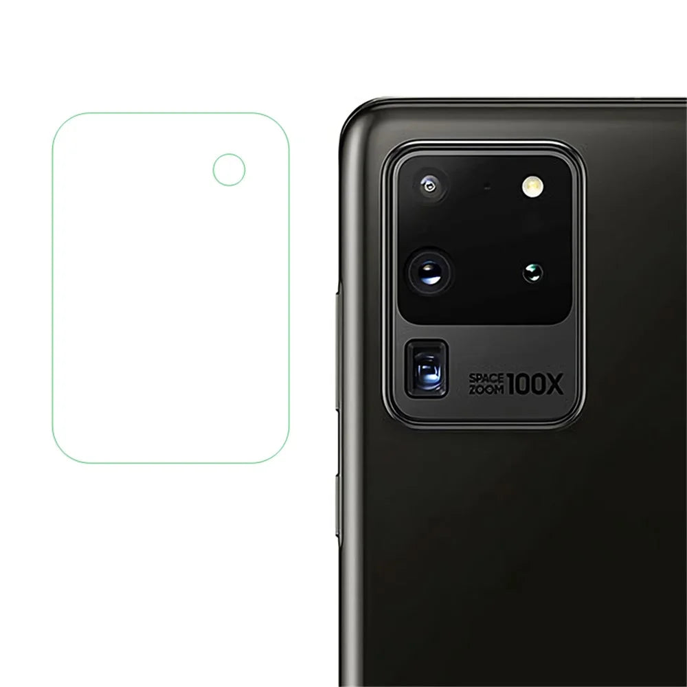 Full Coverage Tempered Glass Lens Protective Film for Samsung Galaxy S20 Ultra - 1