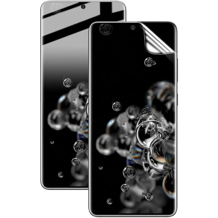 2Pcs/Set IMAK Hydrogel Film 3 Full Soft Screen Protector for Samsung Galaxy S20 Ultra 5G - 2