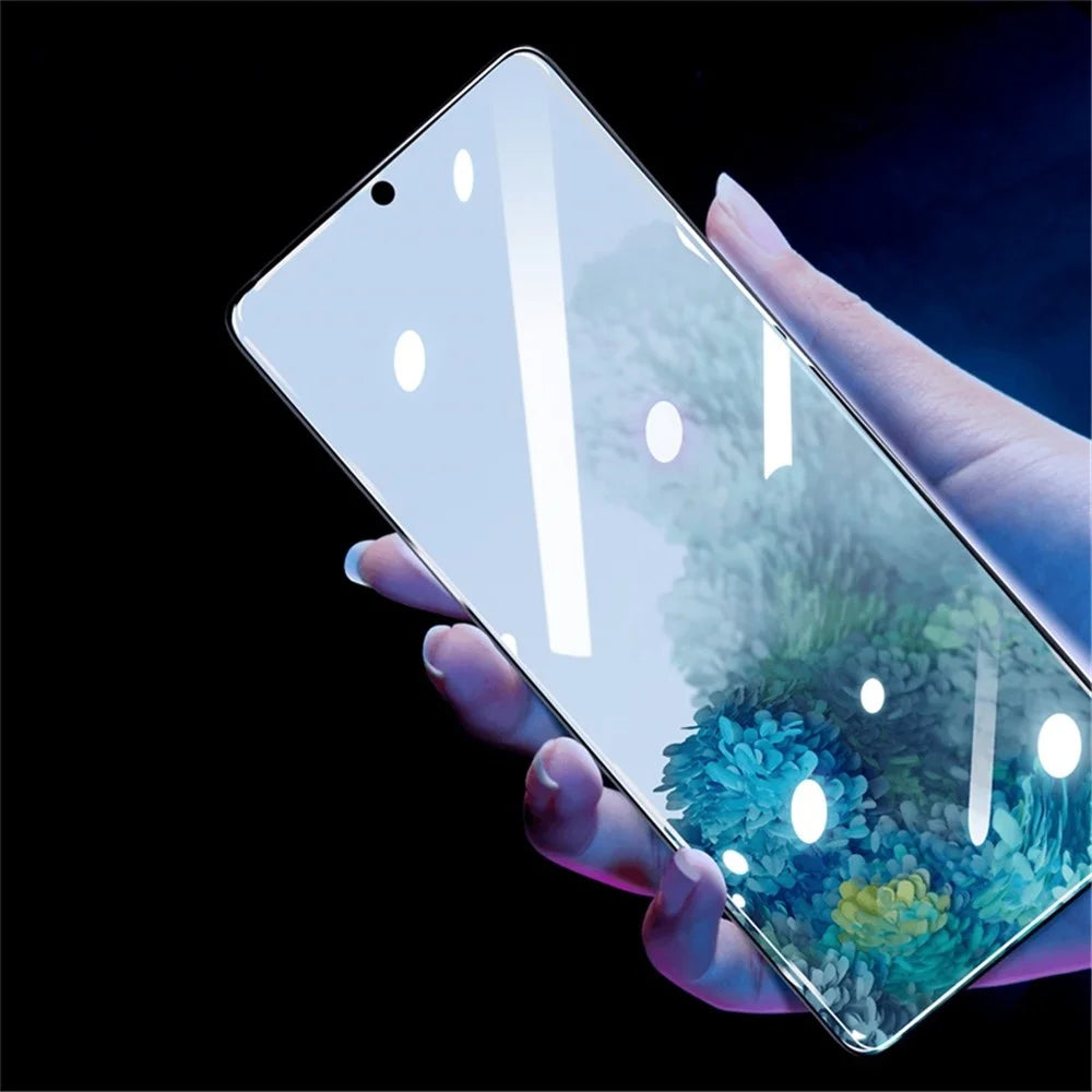 MOCOLO for Samsung Galaxy S20 Ultra 3D Curved [UV Light Irradiation] Tempered Glass Screen Protector UV Film - 6