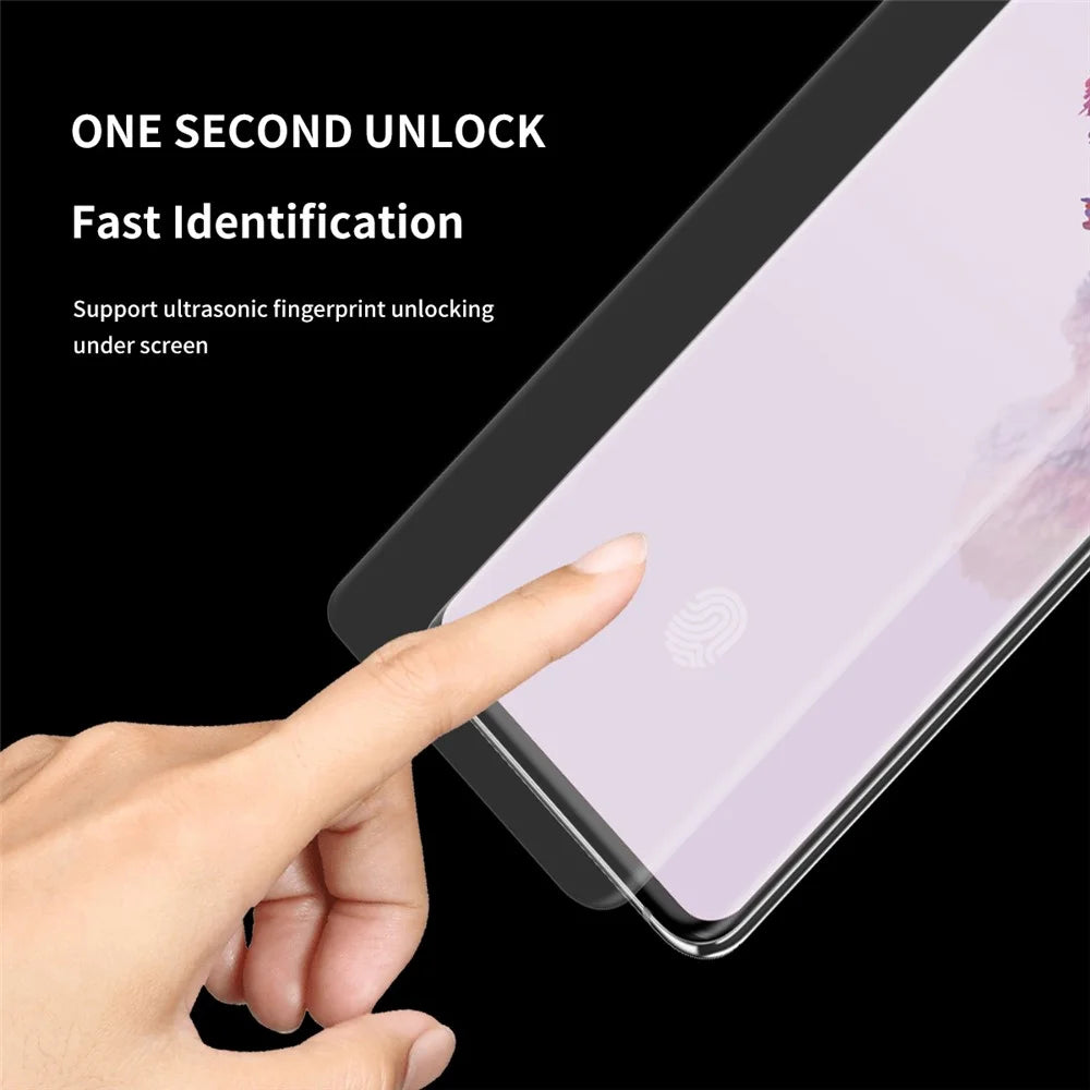 ENKAY HAT PRINCE 3D Full Screen Curved Hot Bending PET HD Screen Protective Film for Samsung S20 Plus - 4