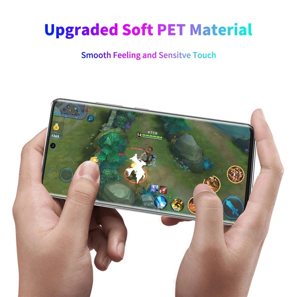 ENKAY HAT PRINCE 3D Full Screen Curved Hot Bending PET HD Screen Protective Film for Samsung Galaxy S20 Ultra - 7