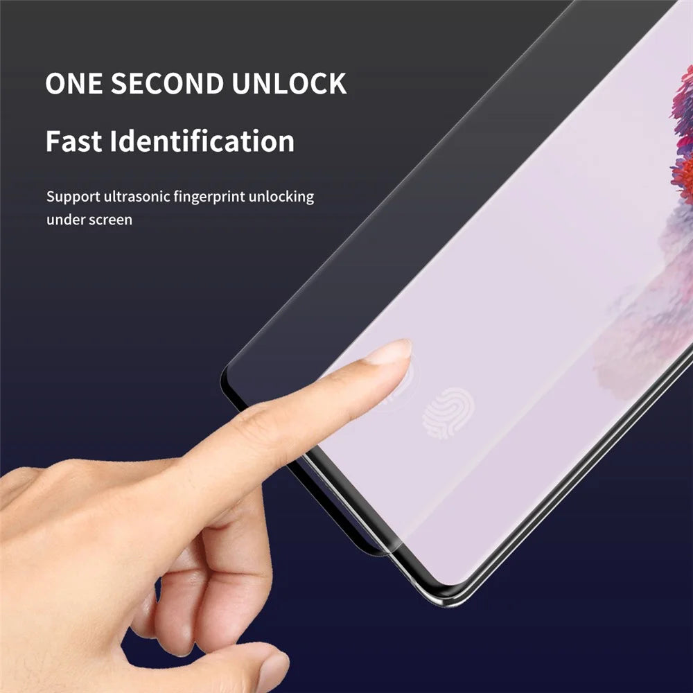 ENKAY HAT PRINCE 0.26mm 9H 3D Full Coverage Arc Edges Protective Tempered Glass Screen Film for Samsung Galaxy S20 Plus 4G/ 5G - 4