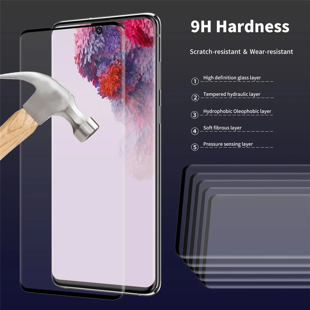 ENKAY HAT PRINCE 0.26mm 9H 3D Full Coverage Arc Edges Protective Tempered Glass Screen Film for Samsung Galaxy S20 Plus 4G/ 5G - 5
