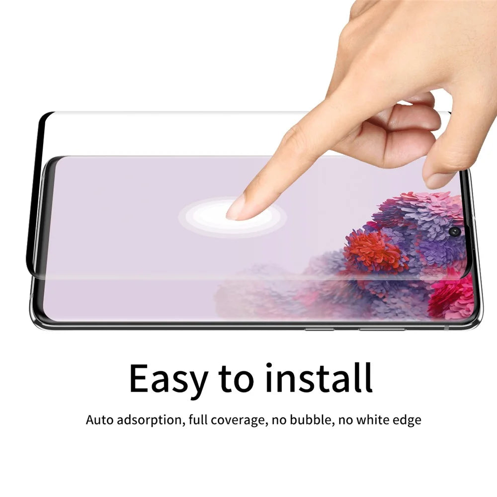 ENKAY HAT PRINCE 0.26mm 9H 3D Full Coverage Arc Edges Protective Tempered Glass Screen Film for Samsung Galaxy S20 Plus 4G/ 5G - 6