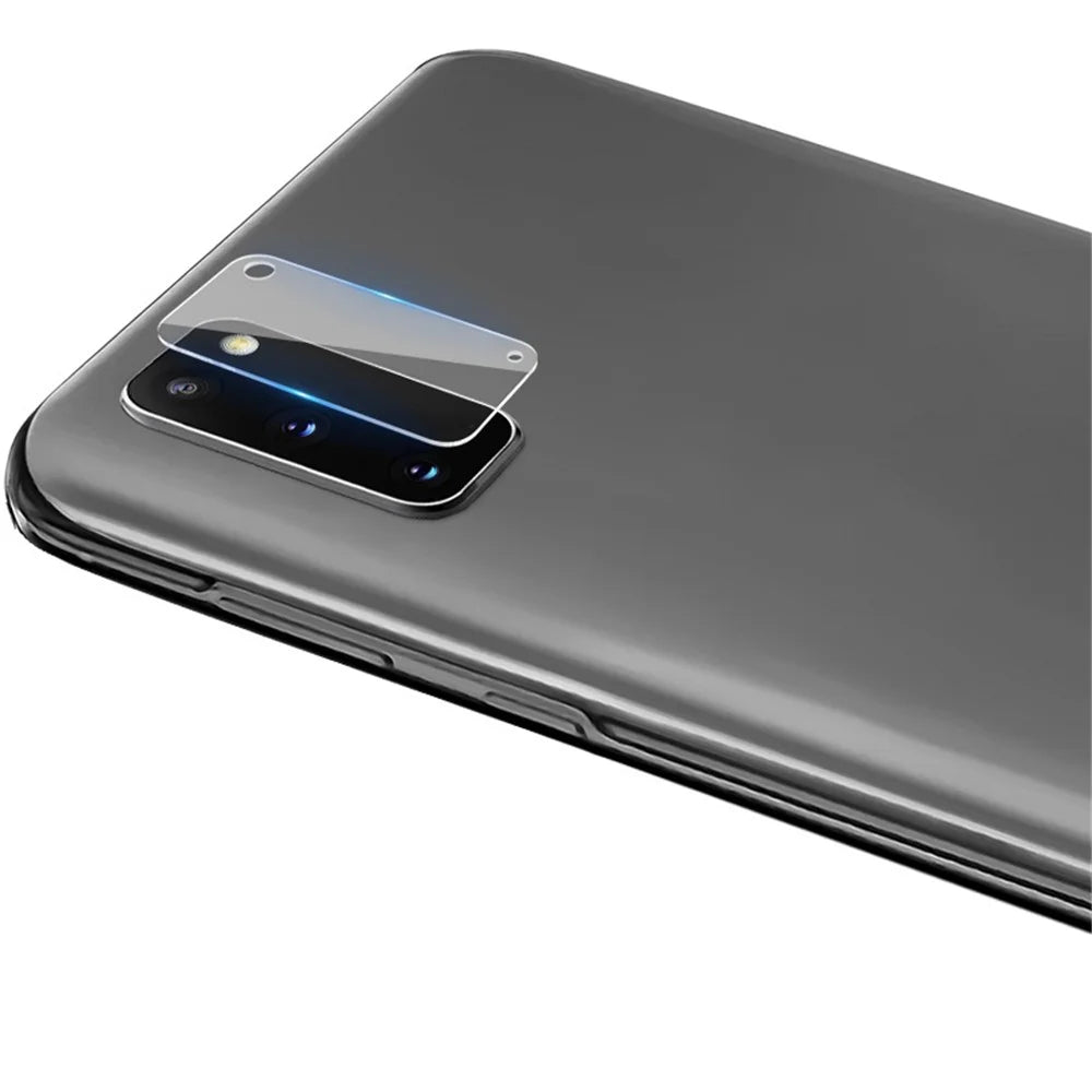 IMAK 2Pcs/Pack High Definition Camera Lens Tempered Glass Guard Film for Samsung Galaxy S20 5G - 4