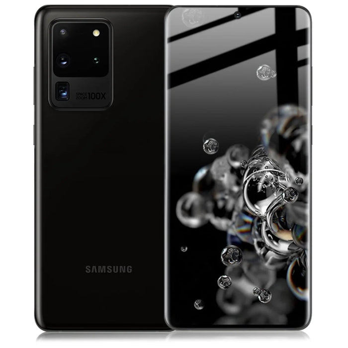 IMAK 3D Curved Full Coverage Tempered Glass Screen Protector Film for Samsung Galaxy S20 Ultra 5G - 5