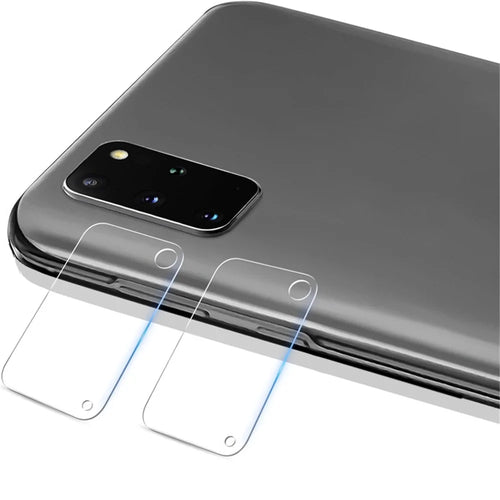 IMAK 2Pcs/Pack High Definition Camera Lens Tempered Glass Protective Film for Samsung Galaxy S20+ 5G - 1