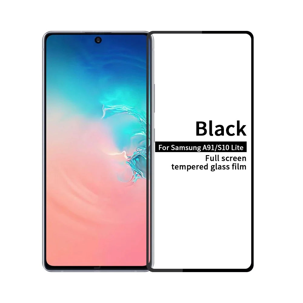 PINWUYO 2.5D 9H Anti-explosion Tempered Glass Screen Protector for Samsung Galaxy A91/S10 Lite - 1