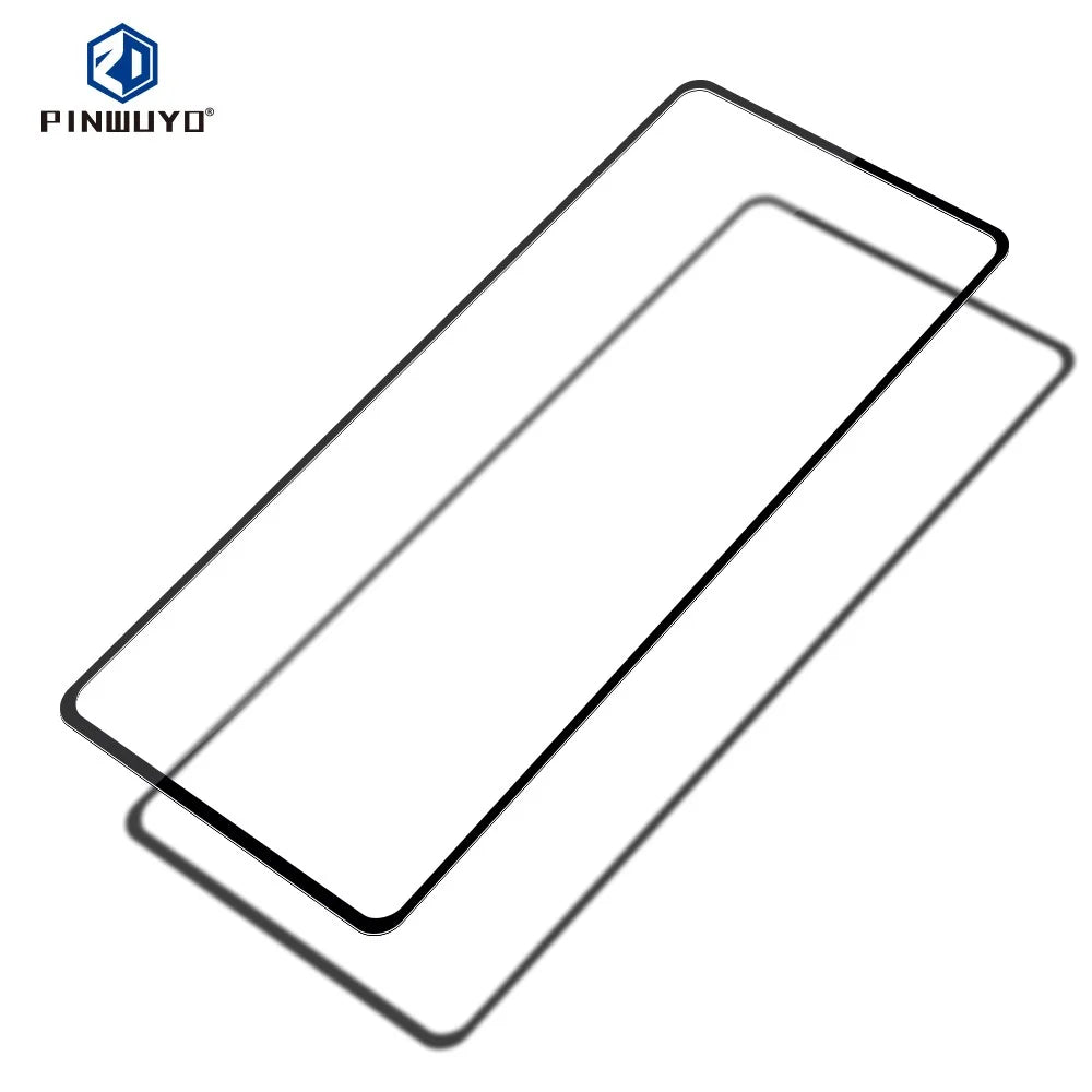 PINWUYO 2.5D 9H Anti-explosion Tempered Glass Screen Protector for Samsung Galaxy A91/S10 Lite - 3