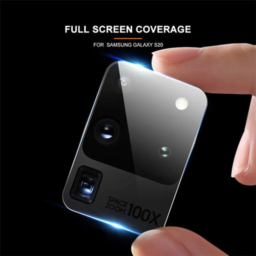 MOCOLO 2PCS/Pack for Samsung Galaxy S20 Ultra Tempered Glass Camera Lens Protector Anti-Fingerprint Anti-Scratch - 2