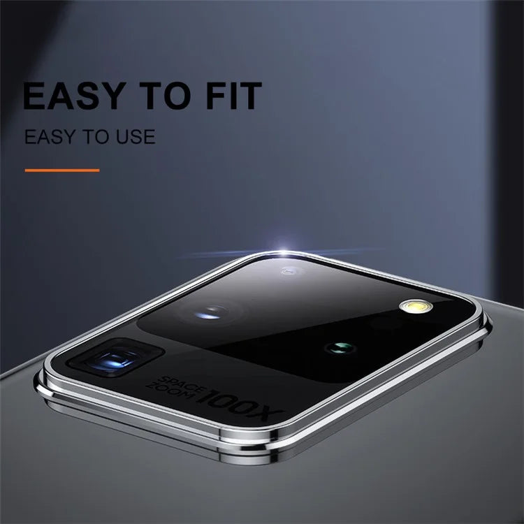 MOCOLO 2PCS/Pack for Samsung Galaxy S20 Ultra Tempered Glass Camera Lens Protector Anti-Fingerprint Anti-Scratch - 4