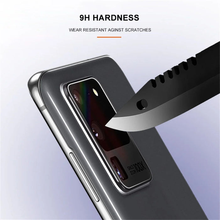 MOCOLO Ultra Clear Tempered Glass Back Camera Lens Protector for Samsung Galaxy S20 Plus - 3